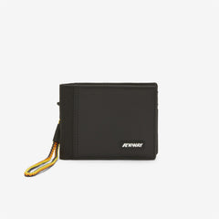 K-Way K6116JW-USY Leschelle - Small Accessories - Wallet - Unisex - Black Pure