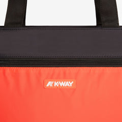 K-Way K7116NW-A00 Elliant - Bags - Shopping Bag - Unisex - Red Papavero-Black Pure