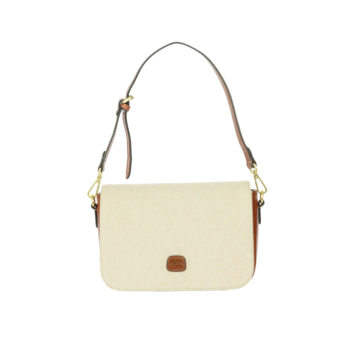 Volterra Trama Small Post Bag Cappuccino