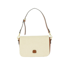 Volterra Trama Small Post Bag Cappuccino