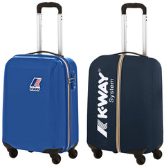 Trolley bagaglio a mano K-way System Blu Royal-Black K00AUF0-908