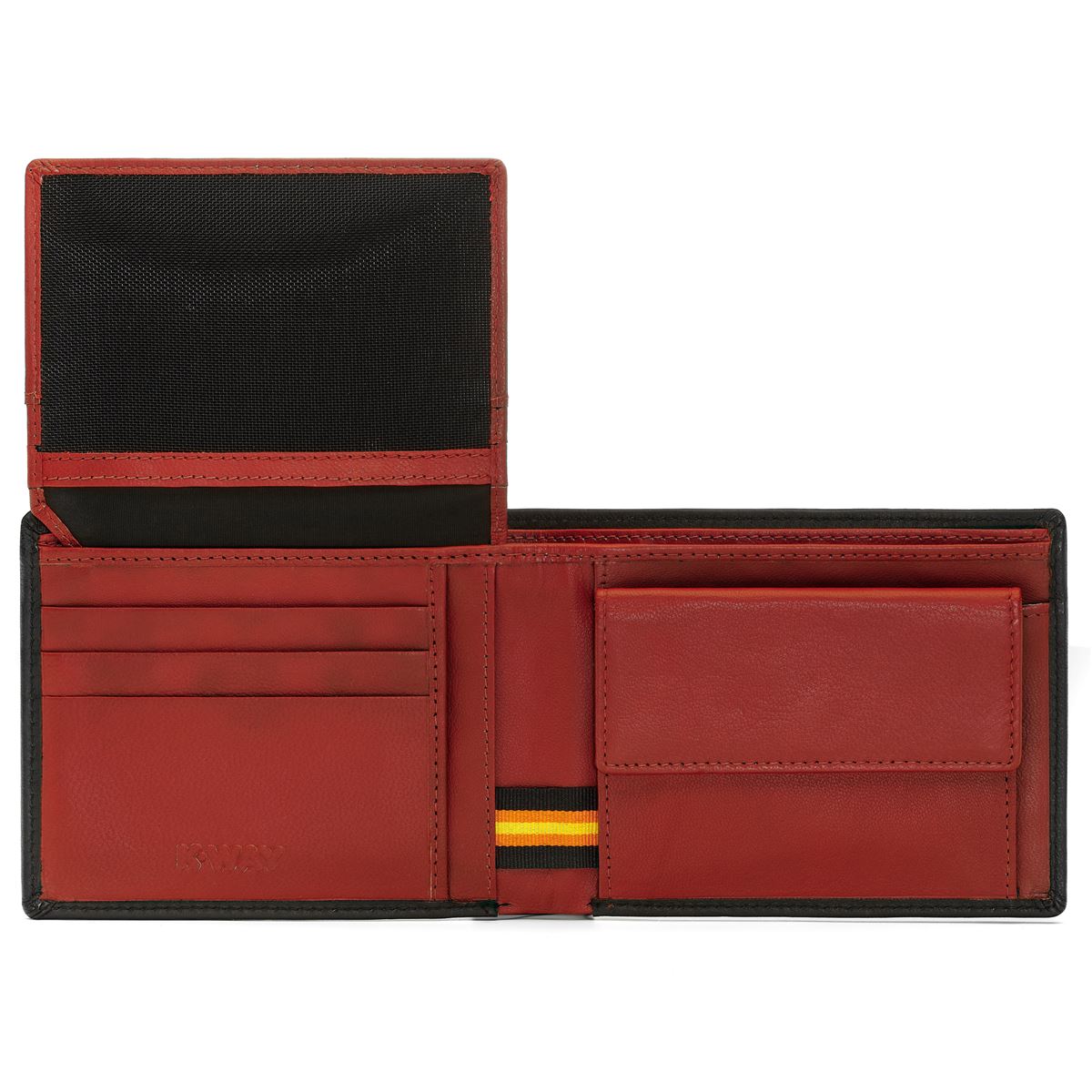 K-Way K-Colorblock Wallet Red 9BKK92020A4