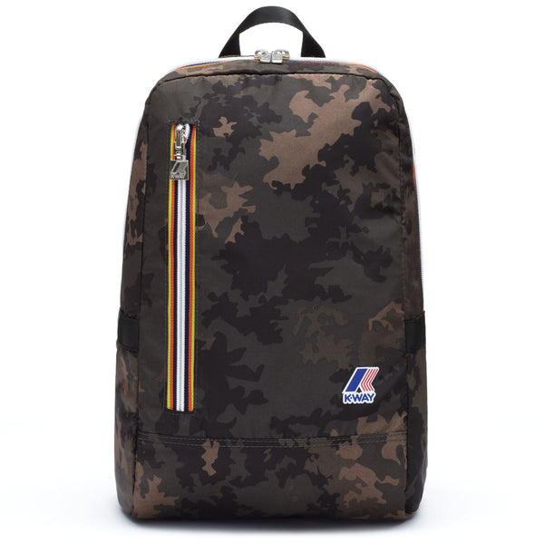 Zaini Zaino K-way K-pocket Camo Black 9AKK1344998 � De Santis