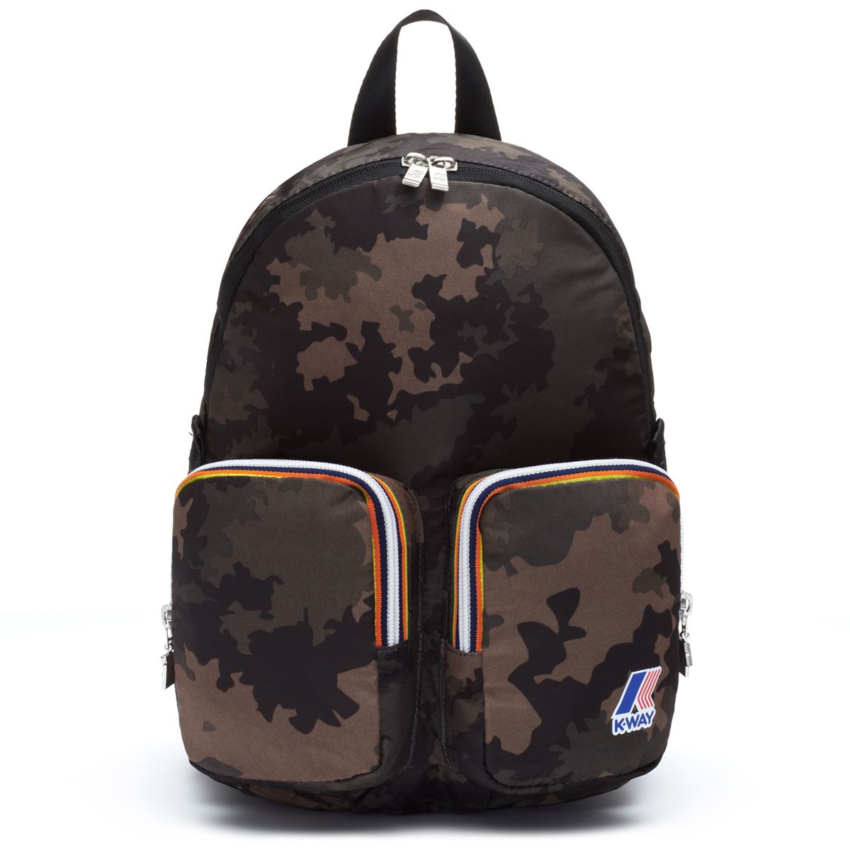 Zaino K-Way K-pocket Camo Black 9BKK1347998