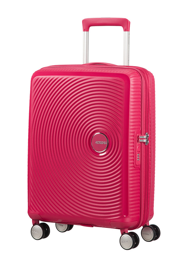 American Tourister SOUNDBOX Spinner Espandibile (4 Ruote) 55 cm Lightning Pink bagaglio a mano 32G90001 88472-5502