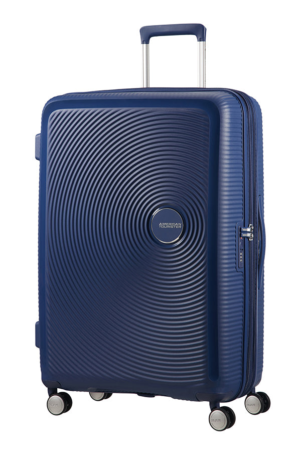 American Tourister Trolley Espandibile Sound Box Midnight Navy 32G41003 88474-1552