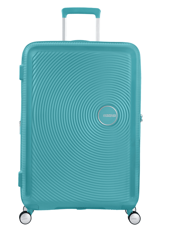 American Tourister  88474-A066 SOUNDBOX SPINNER 77/28 TSA EXP TURQUOISE