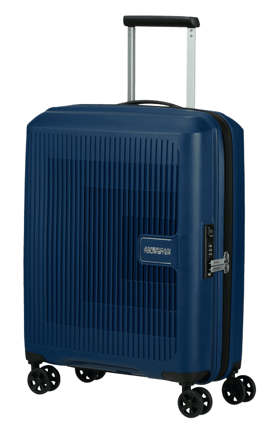 American Tourister 146819-1598 AEROSTEP SPINNER 55/20 EXP TSA NAVY BLUE