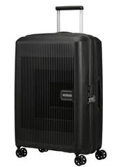 American Tourister 146820-1041 AEROSTEP SPINNER 67/24 EXP TSA BLACK