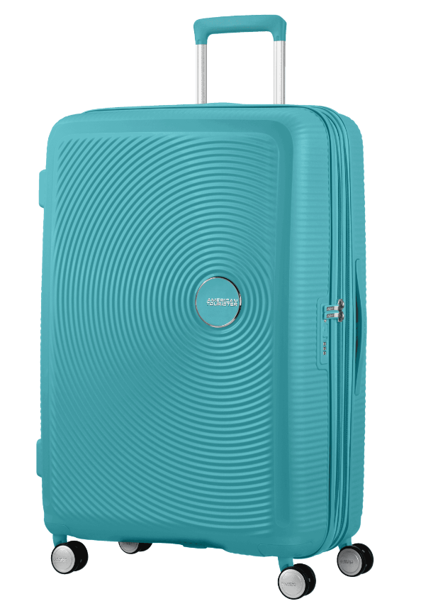 American Tourister  88474-A066 SOUNDBOX SPINNER 77/28 TSA EXP TURQUOISE