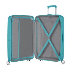 American Tourister  88474-A066 SOUNDBOX SPINNER 77/28 TSA EXP TURQUOISE