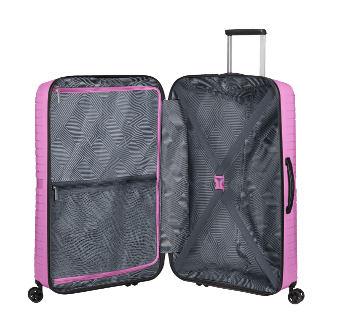 American Tourister  128188-8162 AIRCONIC SPINNER 77/28 TSA PINK LEMONADE