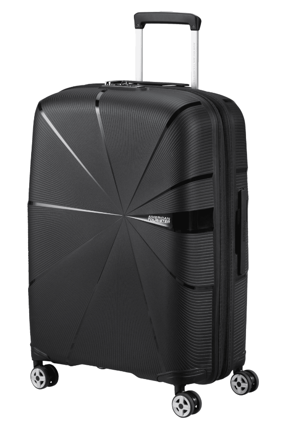 American Tourister 146371-1041 STARVIBE SPINNER 67/24 EXP TSA BLACK