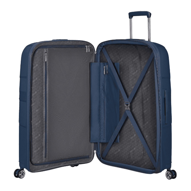 American Tourister 146371-1596 STARVIBE SPINNER 67/24 EXP TSA NAVY