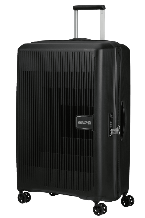 American Tourister 146821-1041 AEROSTEP SPINNER 77/28 EXP TSA BLACK