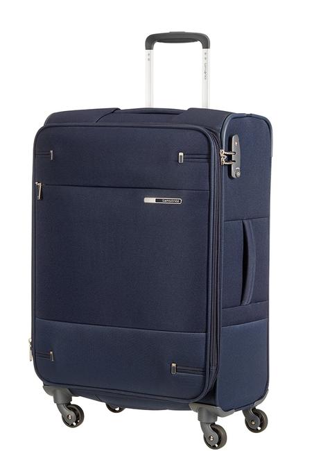 Samsonite, base boost trolley espandibile (4 ruote) 66cm blu navy 79201-1598