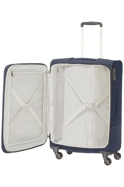 Samsonite, base boost trolley espandibile (4 ruote) 66cm blu navy 79201-1598