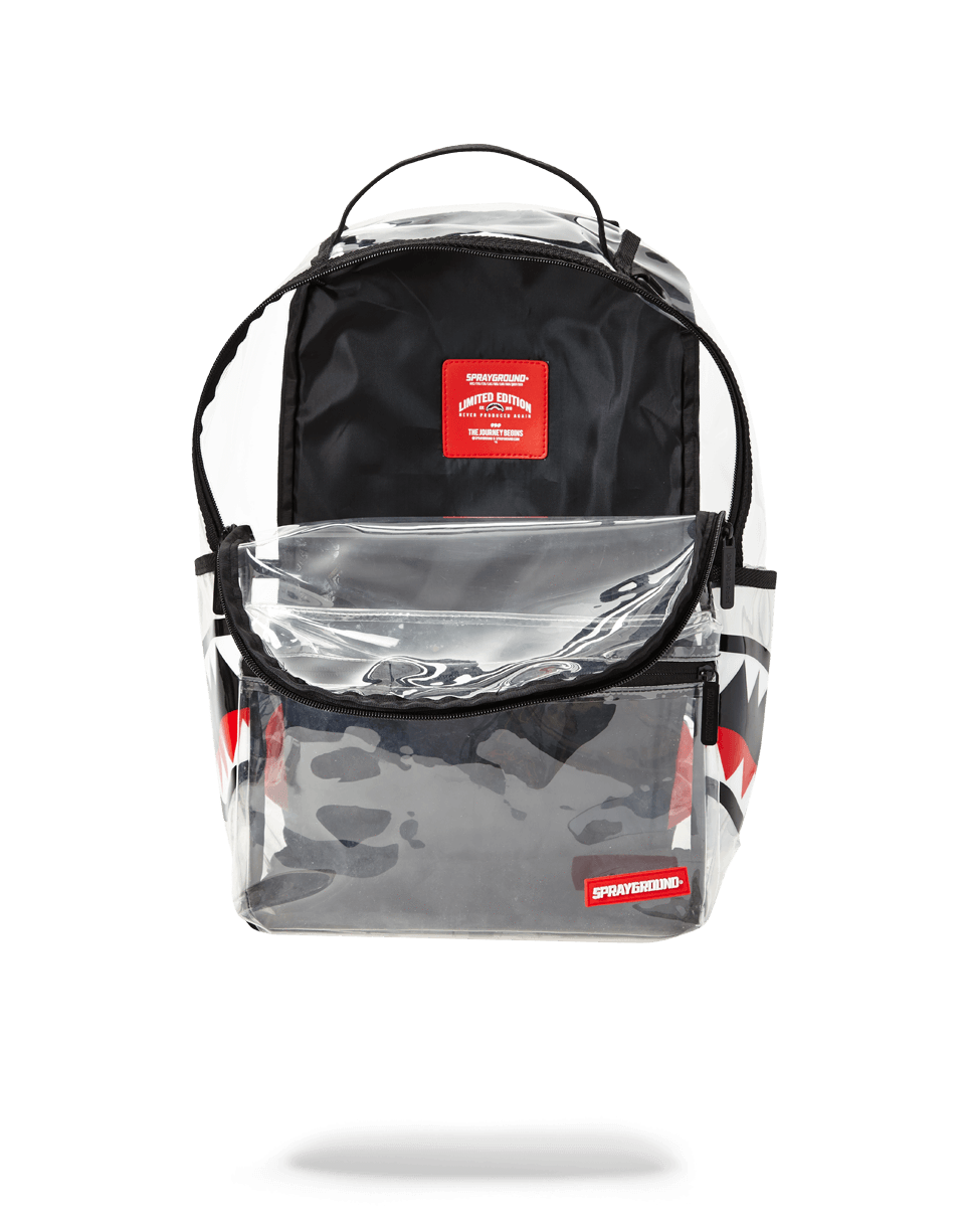 Sprayground 20/20 double cargo side shark  backpack 910B2367NSZ