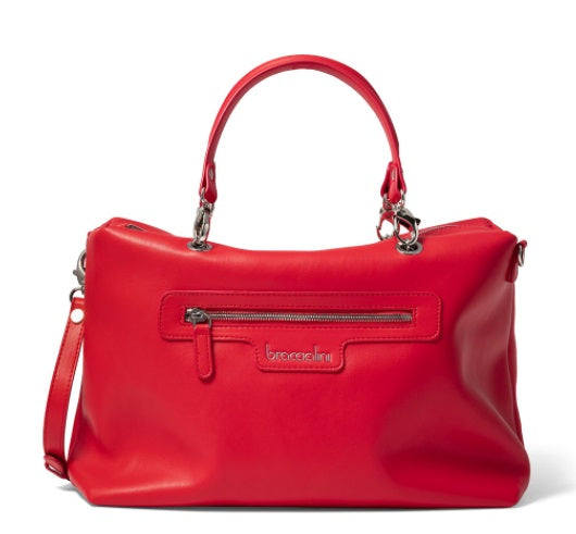 Borsa bauletto Jennifer rosso Braccialini B14851 TY400