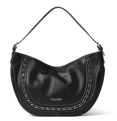 Borsa a spalla Nora Braccialini nera B16192 PP100