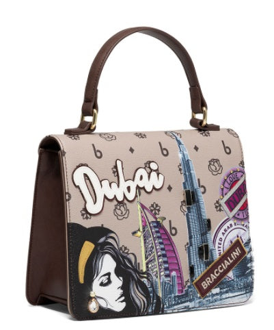 Borsa a mano Cartoline Dubai Braccialini B16112 YY818