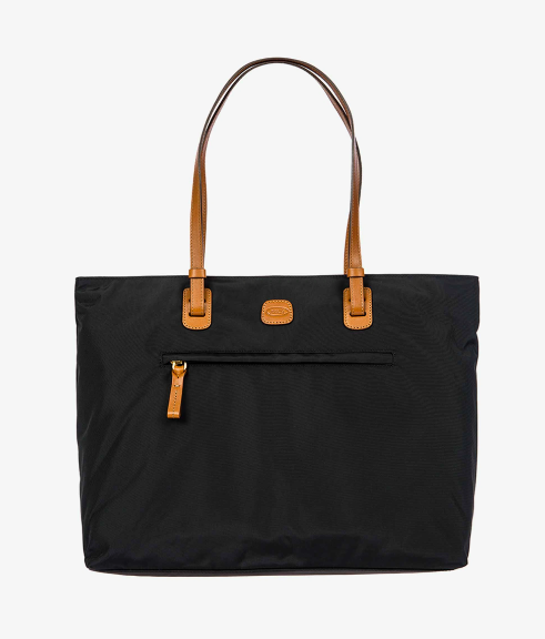 Bric's BXL43348.101 Borsa shopper in nylon con dettagli in pelle X-Travel