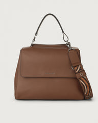 Orciani BT2006MDL-CIO Borsa Sveva Media Madlen In Pelle Con Tracolla Cioccolato