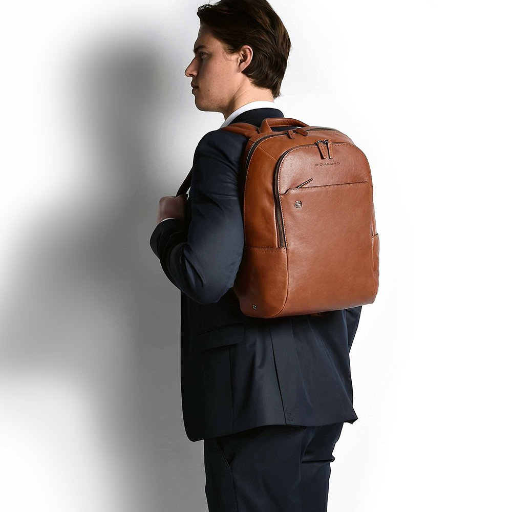Piquadro Zaino In Pelle Arancio CA3214B3/AR