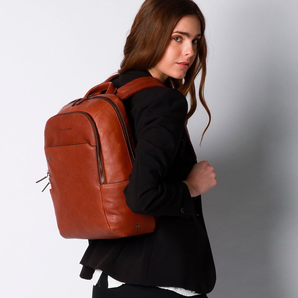 Piquadro Zaino In Pelle Arancio CA3214B3/AR