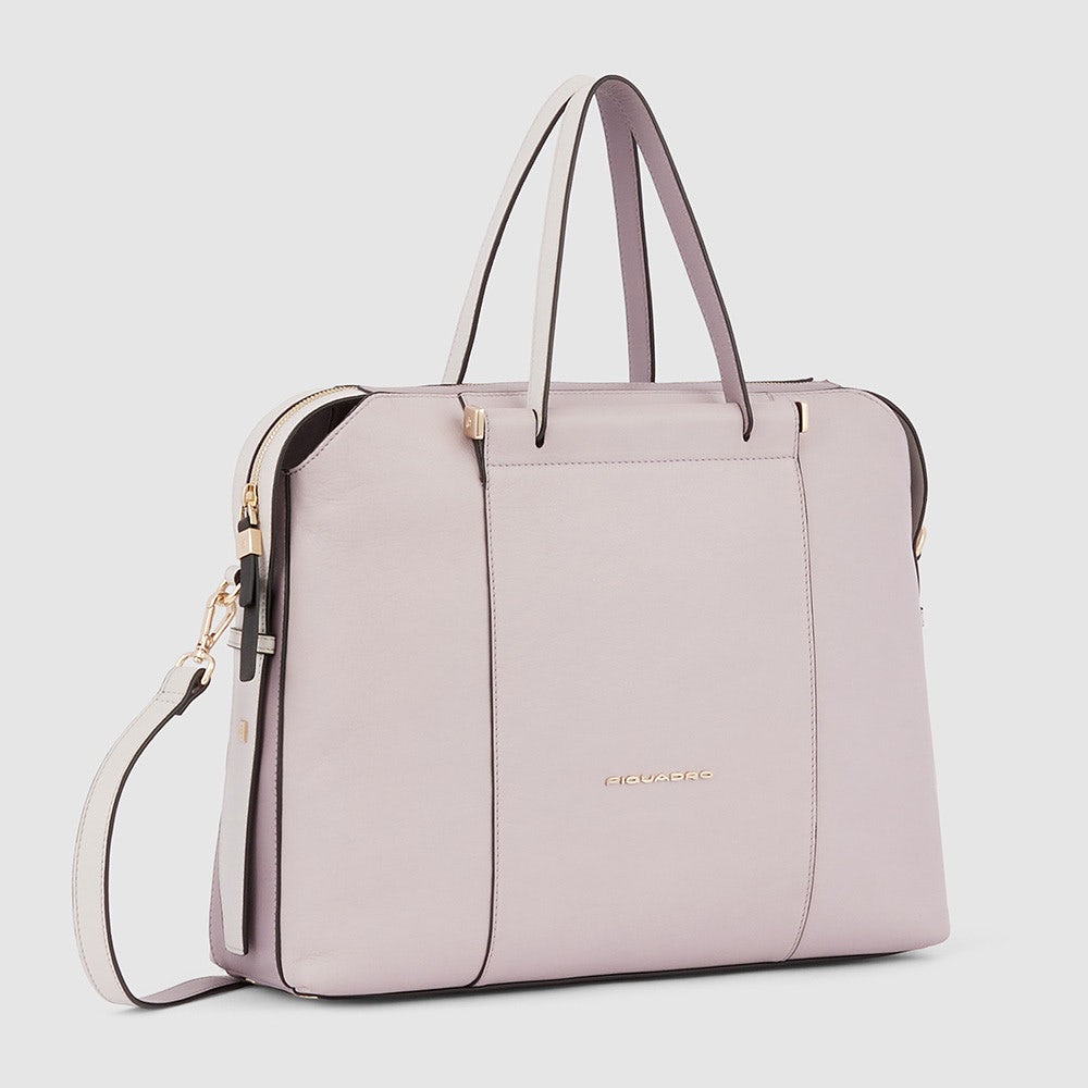 Piquadro CA4577W92/VIVI	 Borsa Donna Porta Computer 14" E Porta Ipad® Viola/Viola