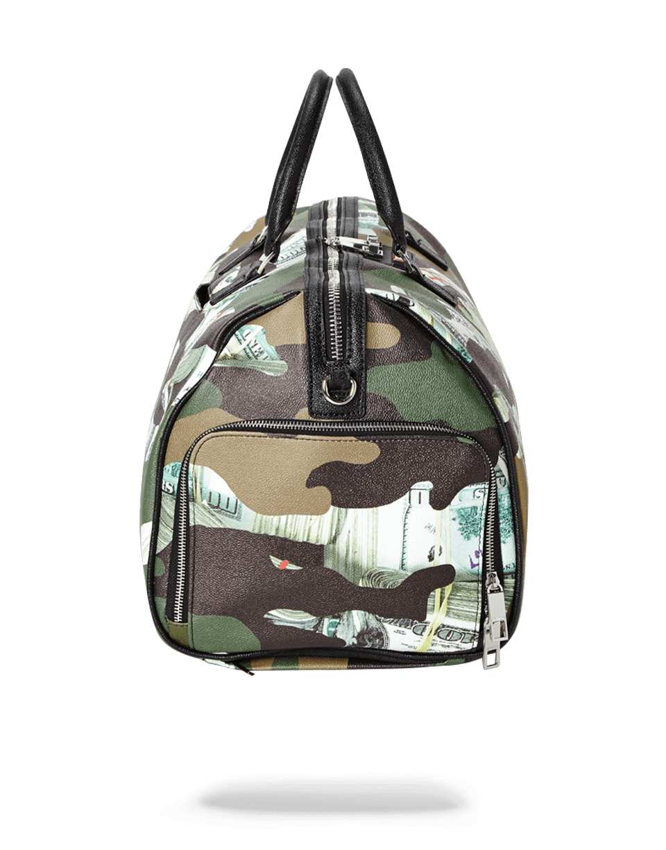 Sprayground Camo Money Shark Duffle 910D2546NSZ