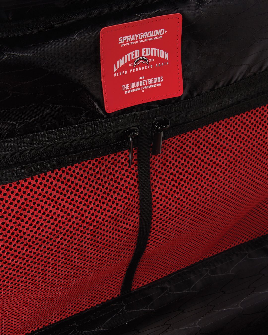 Trolley Sprayground Sharkitecture Red 9100CL67NSZ