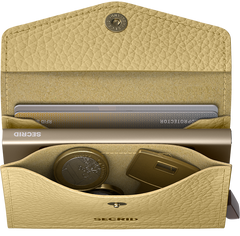 Envelope Pebble Butter Yellow
