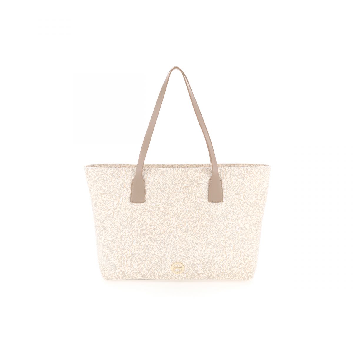 Borsa Shopping Beige Borbonese 904121F09S23