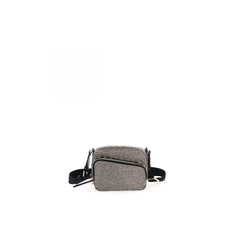 Borbonese Metro Small Op Nylon Crossbody Bag Op Natural 923898x99x11