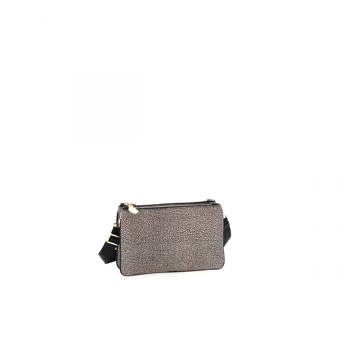 Borbonese Small Crossbody Bag Op Nylon Op Natural 934119I15X11