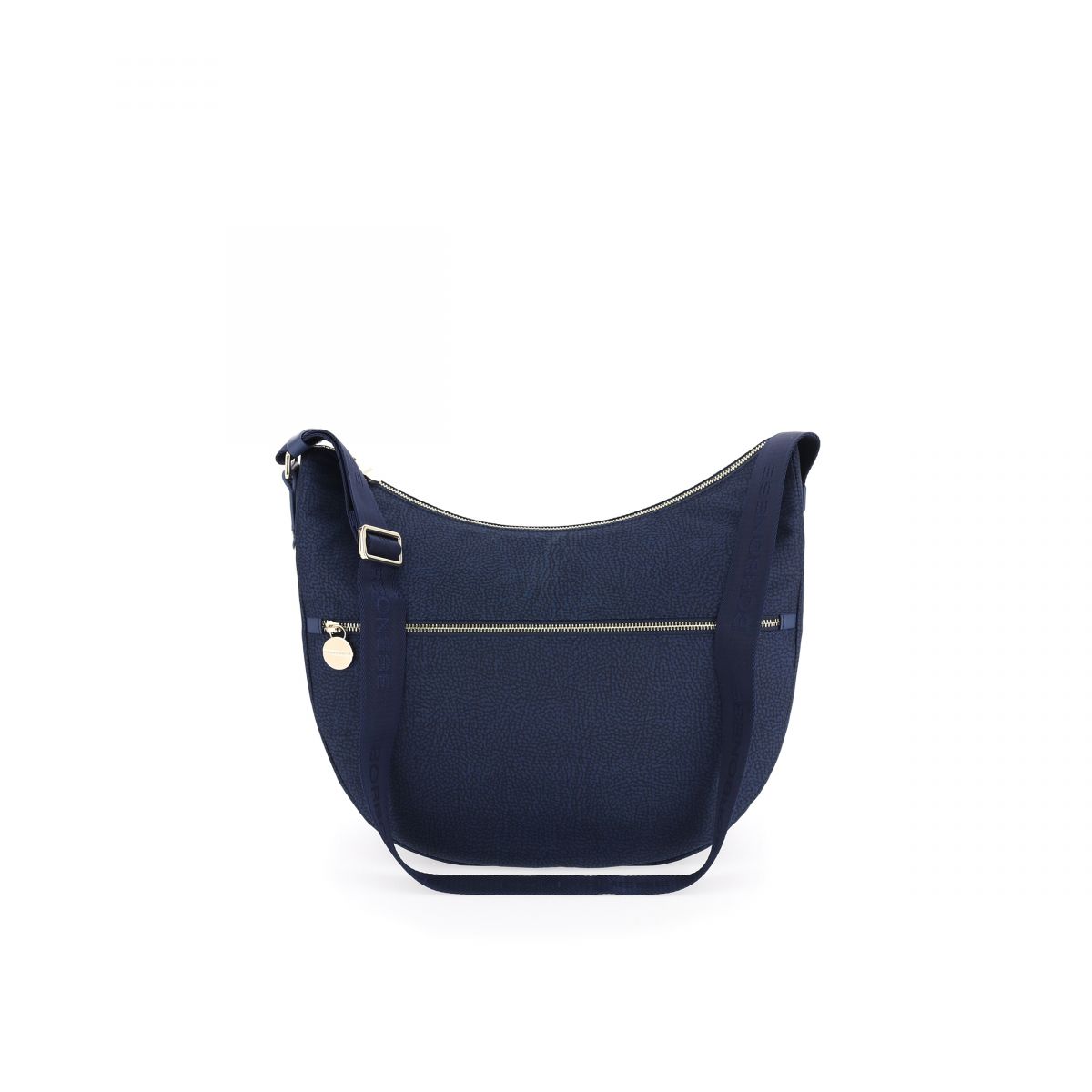 Borsa piccola blu Borbonese 934415X96V55