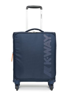 k-way trolley cabin 55/40/20 semirigido blu 