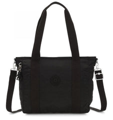 Borsa shopper con tracolla Kipling nero KI4400P39