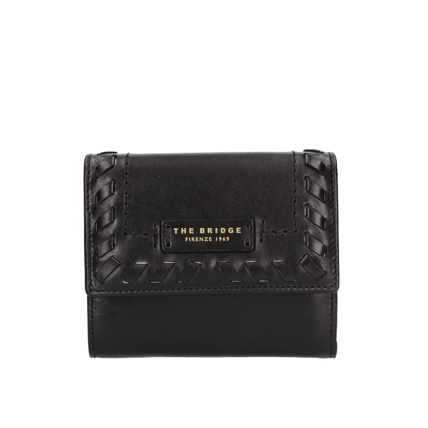 The Bridge Portafoglio Donna Nero/oro 0182094N.30