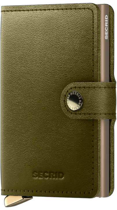 Secrid MDU-OLIVE Premium Miniwallet Dusk Olive