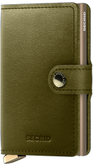 Secrid MDU-OLIVE Premium Miniwallet Dusk Olive