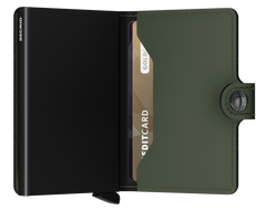 Miniwallet Matte Green-Black