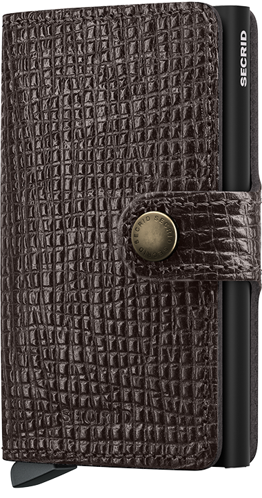 Miniwallet Palmellato Brown