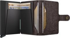 Miniwallet Palmellato Brown