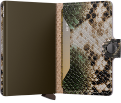 Miniwallet Serpent Green