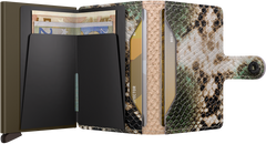 Miniwallet Serpent Green