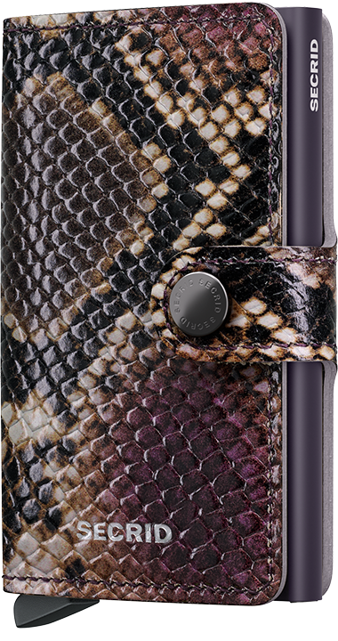 Miniwallet Serpent Purple
