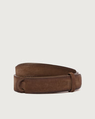 Cintura Nobuckle Cloudy in suede