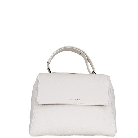 Orciani Sveva Medium "soft" In Pelle Bianco B02006SOF-004